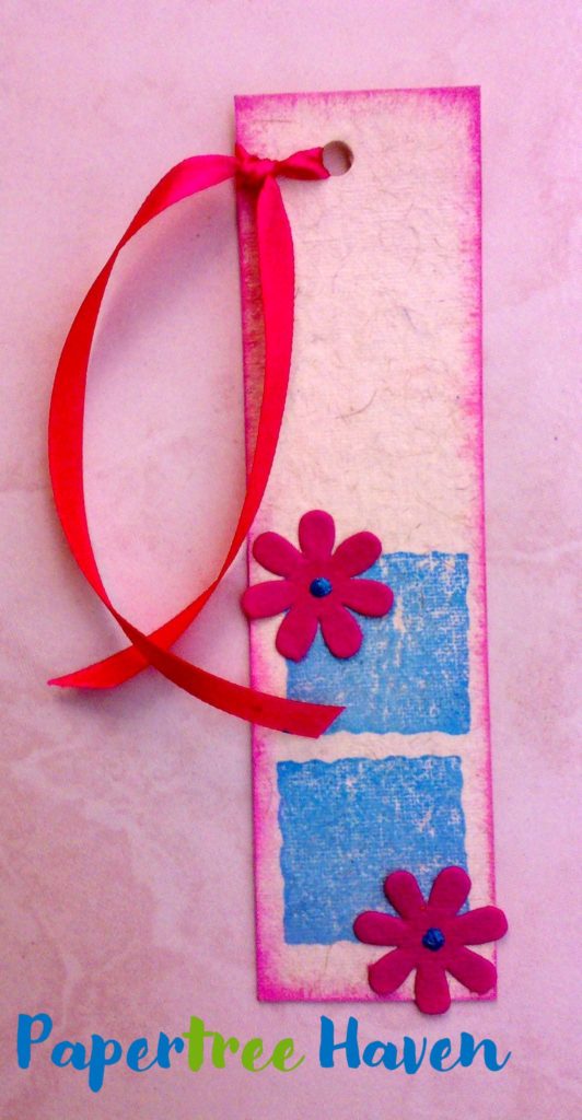 flower handmade bookmarks