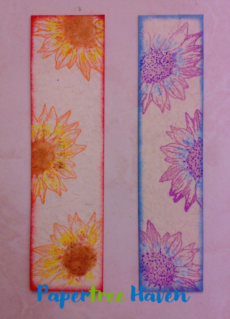 flower handmade bookmark
