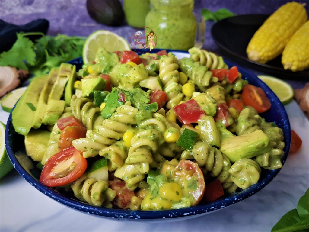 Avocado pasta salad by Aaichi Savali