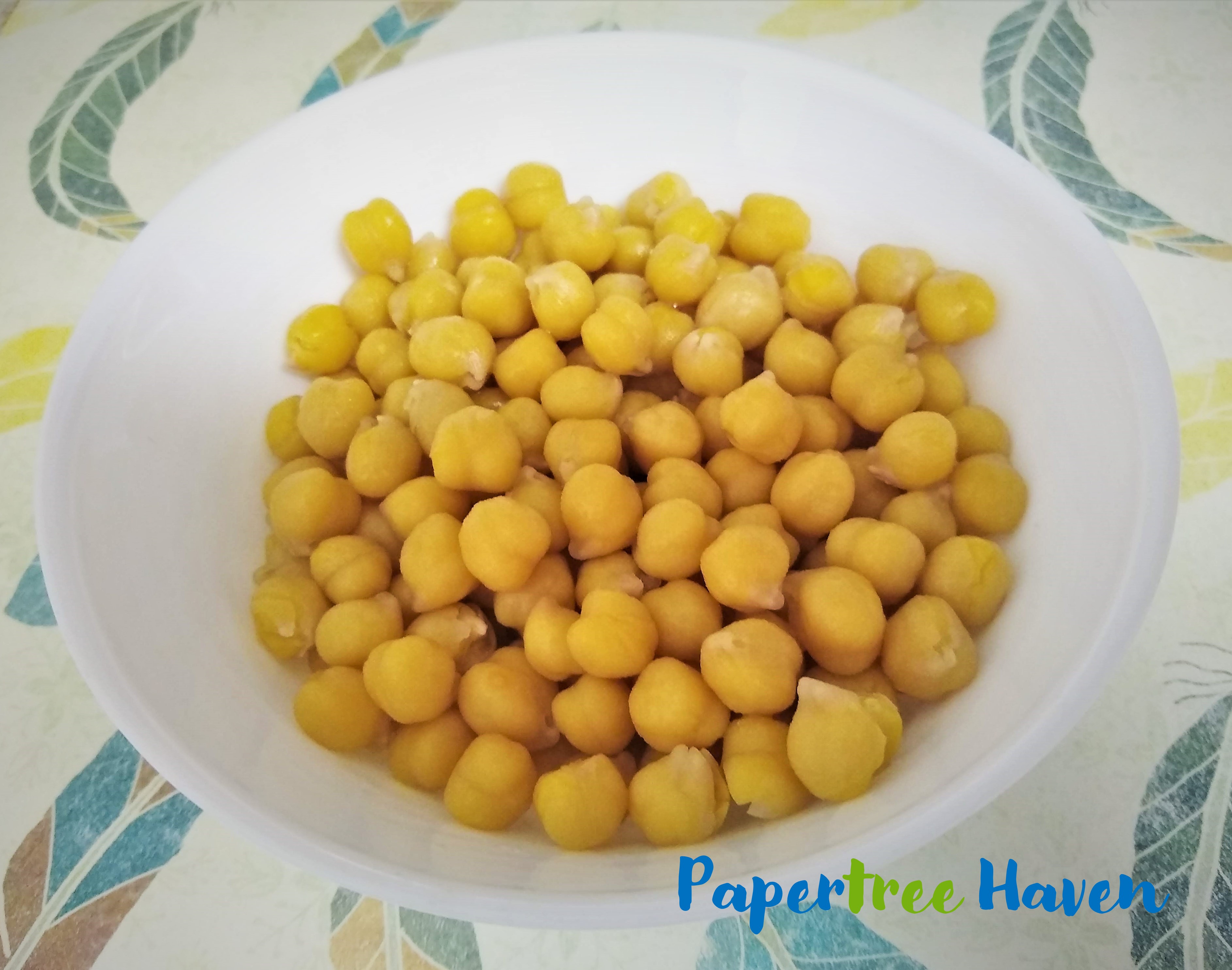 Perfectly cooked chickpeas in Instant Pot