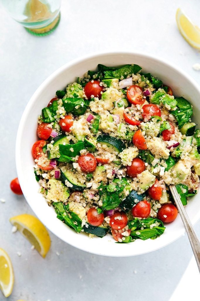 Quinoa Salad {With Avocado} by Chelsea's Messy Apron