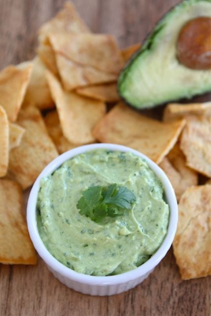 Creamy Avocado Yogurt Dip by Two Peas and Their Pod