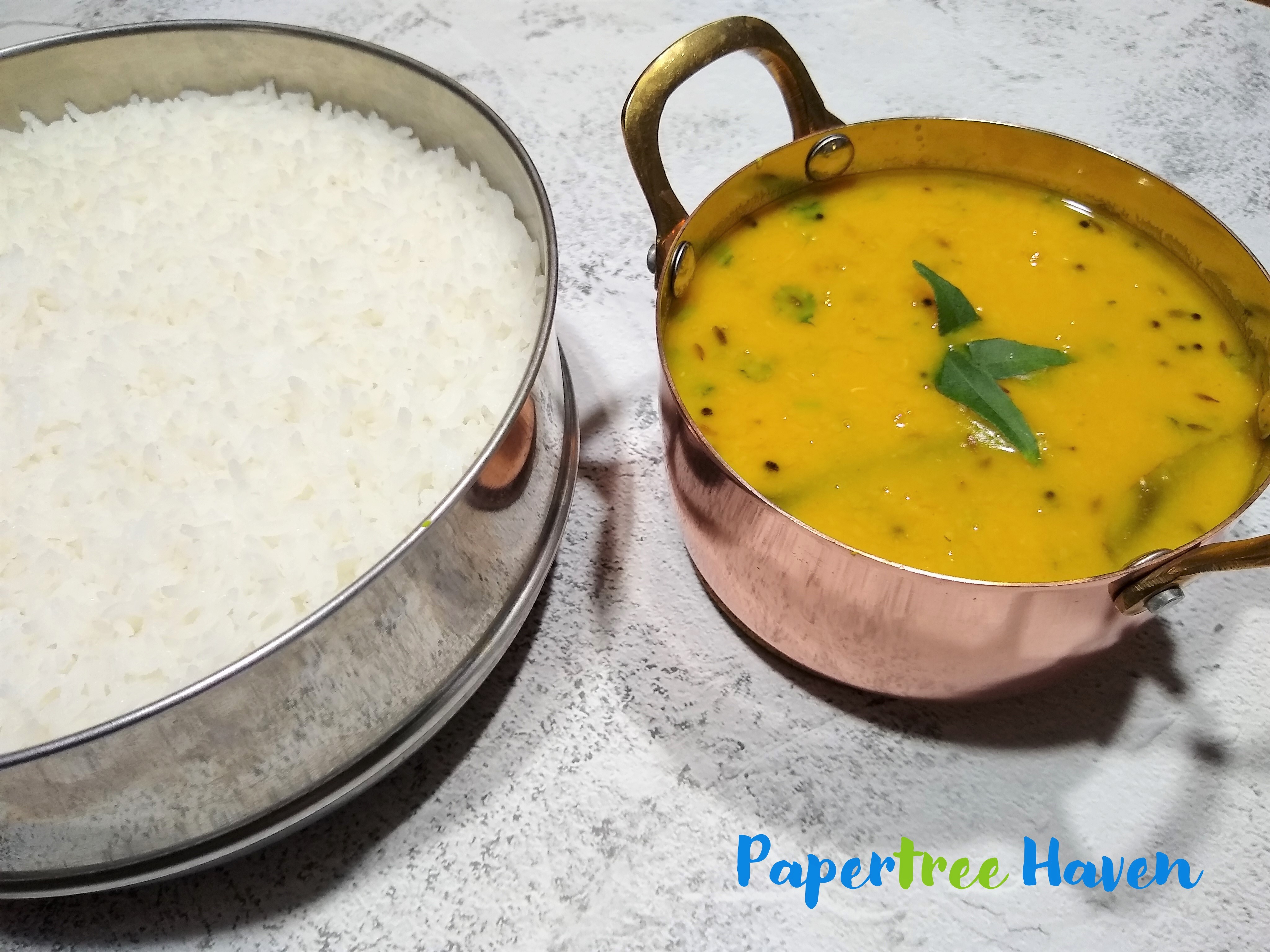 instant pot south indian dal rice